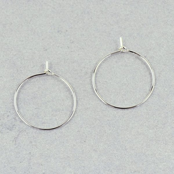 Silver Hoops / Accessories for Hoop Earrings